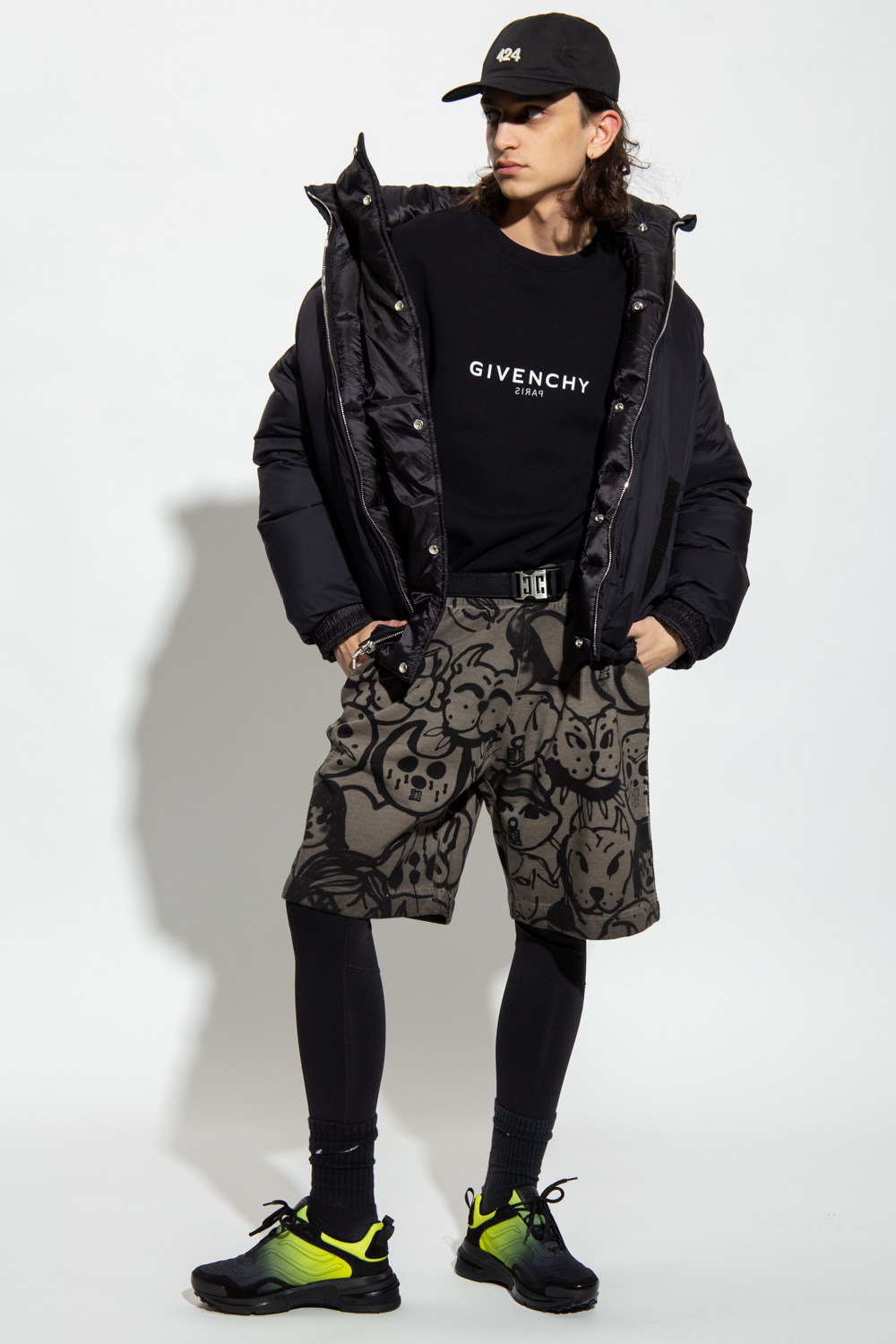 GIVENCHY PLEAT-FRONT SHORTS - SchaferandweinerShops GB